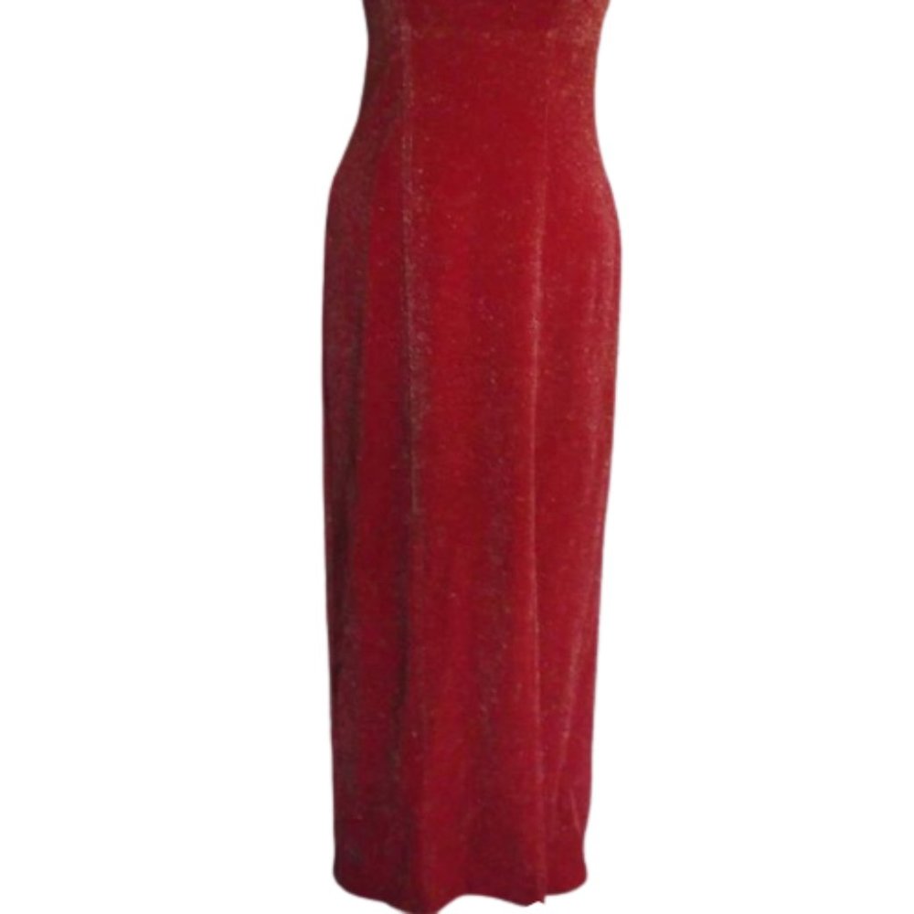 Sparkly Maxi Length Evening Dress Fits XS - Picture 2 of 4